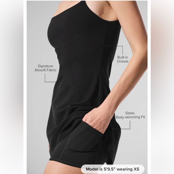 Alo soft NEW Encore Tennis Dress NEW Size L - Picture 2 of 12